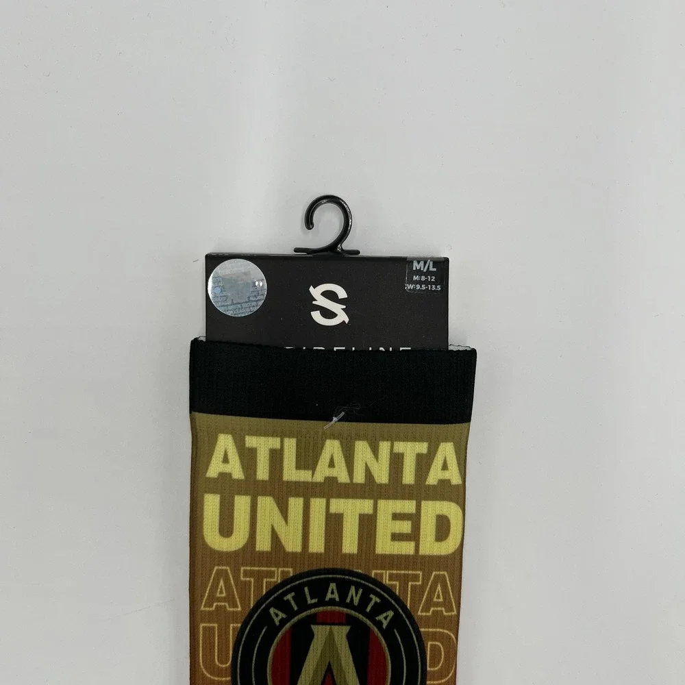 Strideline Atlanta United FC Premium Full Sub Crew‎ Socks Mens M/L